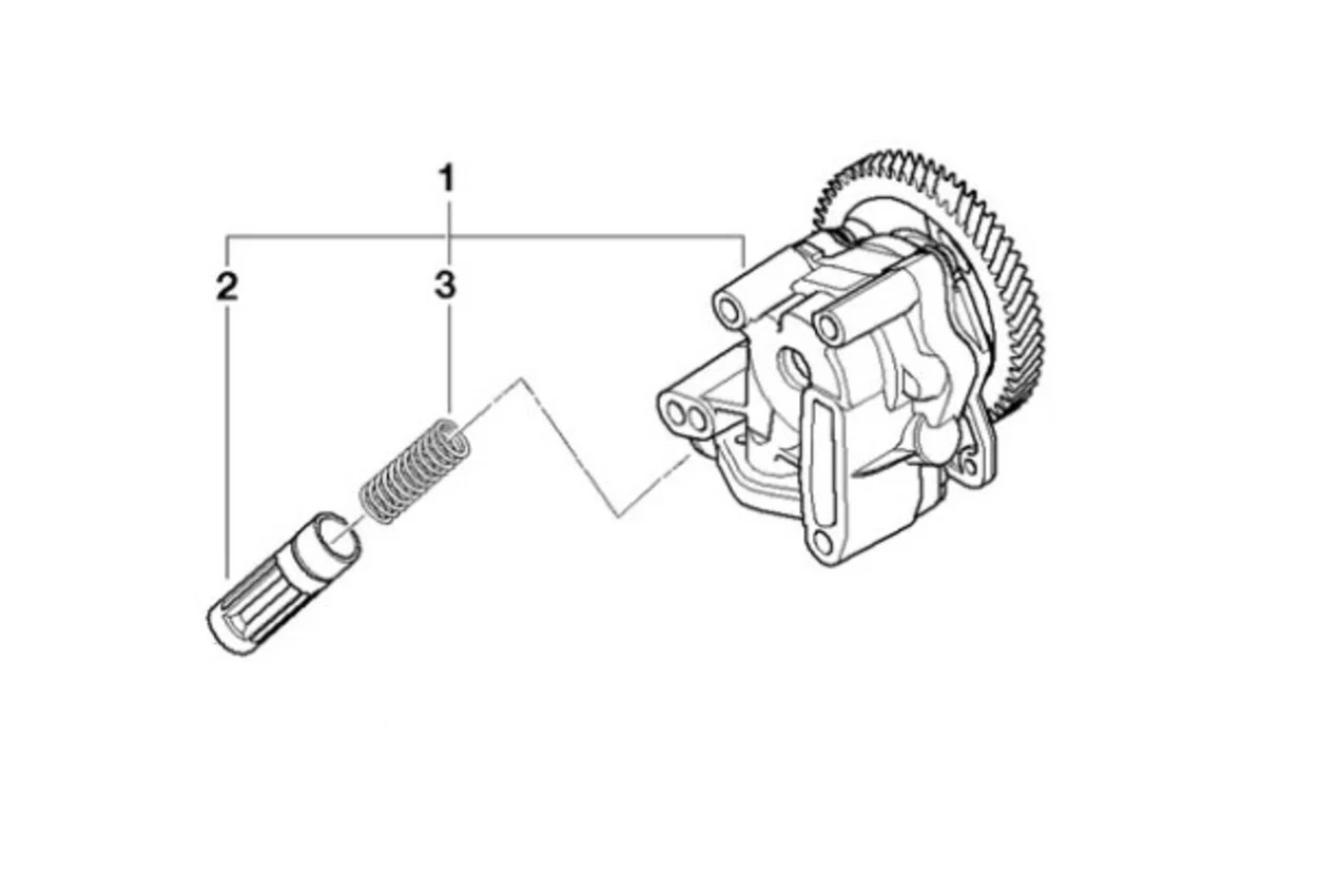 BMW YAĞ POMPASI M47N 11417805813 - 2