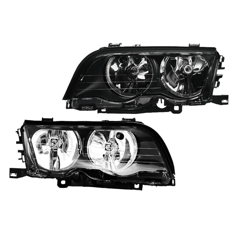 BMW Komple Far E46 Sol Siyah Sedan 1998-01 63126902745 - 2