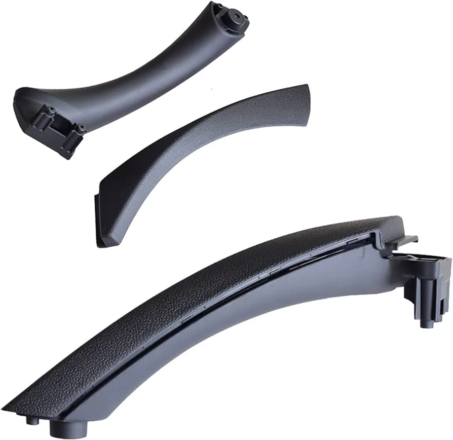 BMW KAPI TUTAMAK KAPLAMASI E90 E92 ÖN ARKA SOL SİYAH 51416971289 - 1