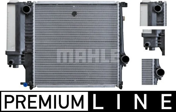 BMW Motor Su Radyatörü E30 E36 [M40 M43 8MK376713124 - 1