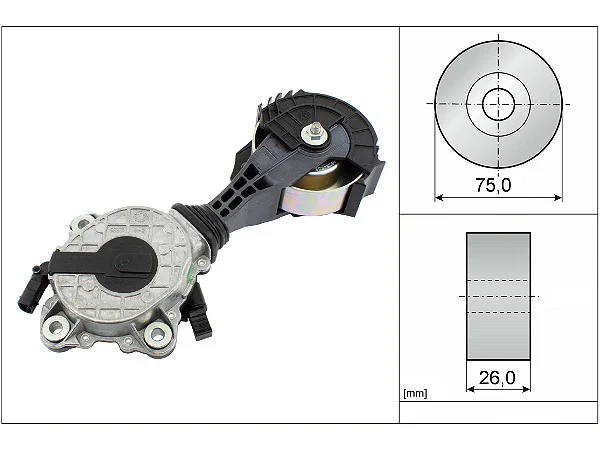 BMW V KAYIŞ GERGİSİ KOMPLE N13-N20 11287598832 - 1