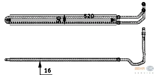 BMW DİREKSİYON YAĞ SOĞUTUCU E60-E61 17217800369 - 1