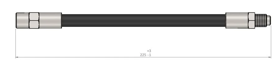 BMW FİREN HORTUMU ARKA E30 E36 34324051524 - 1