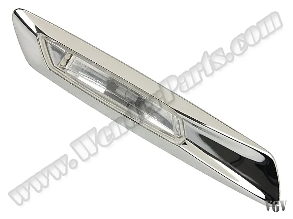 BMW ÇAMURLUK SİNYALİ SOL F10 KROM ÇERÇEVELİ OEM 63137154167 - 1