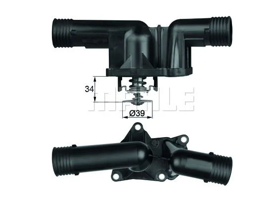 BMW TERMOSTAT M42 44 OEM 11531743017 - 1