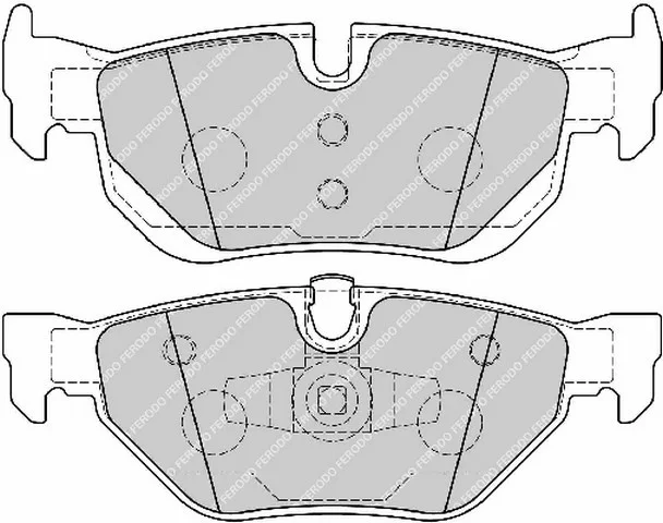 BMW FREN BALATASI ARKA (KULAKLI) BMW E87 E90 X1 E84 OEM 34216767148 - 1