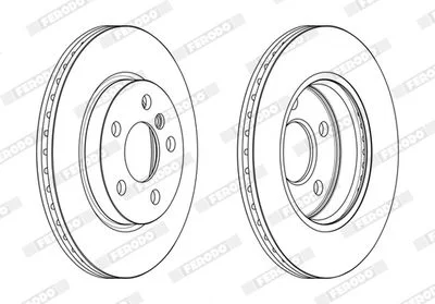 MINI COOPER ÖN DİSK F55 F56 OEM 34116866295 - 1