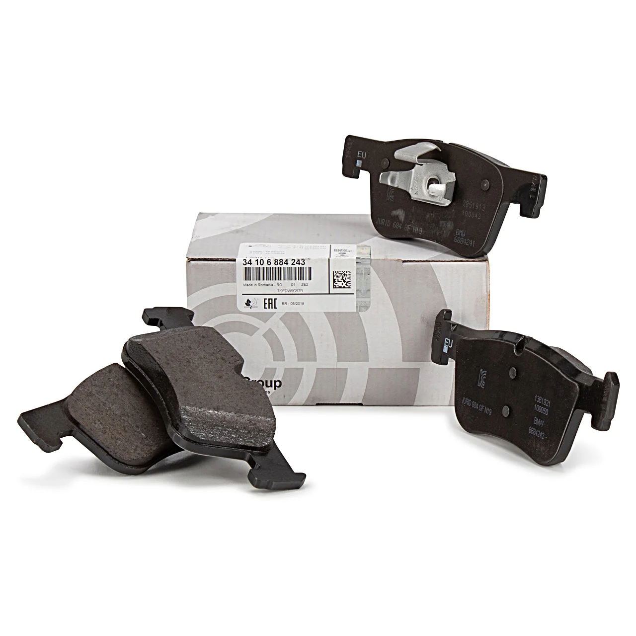 BMW FREN BALATASI ÖN F20 F30 OEM 34116850568 - 1